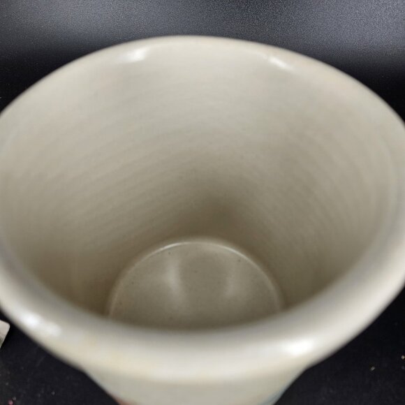 Vintage RRP Co Roseville Ohio 1 Qt Crock Jar Bunny Motif Stoneware USA Pottery 6 - Picture 10 of 12